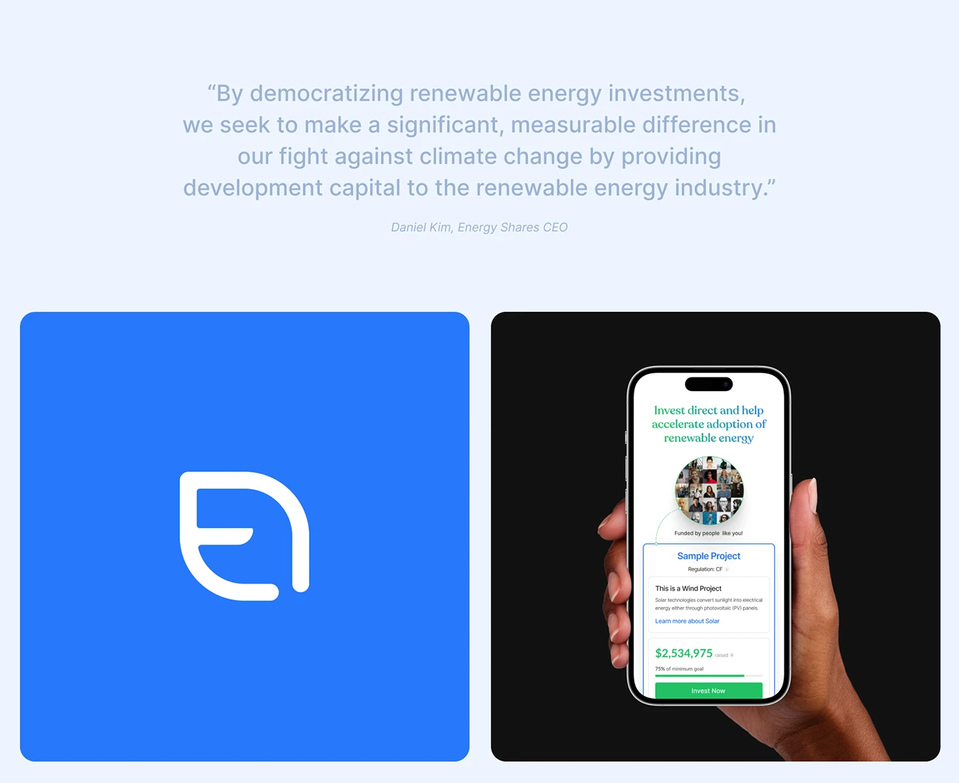 EnergyShares US Website Design 프로젝트 이미지 2