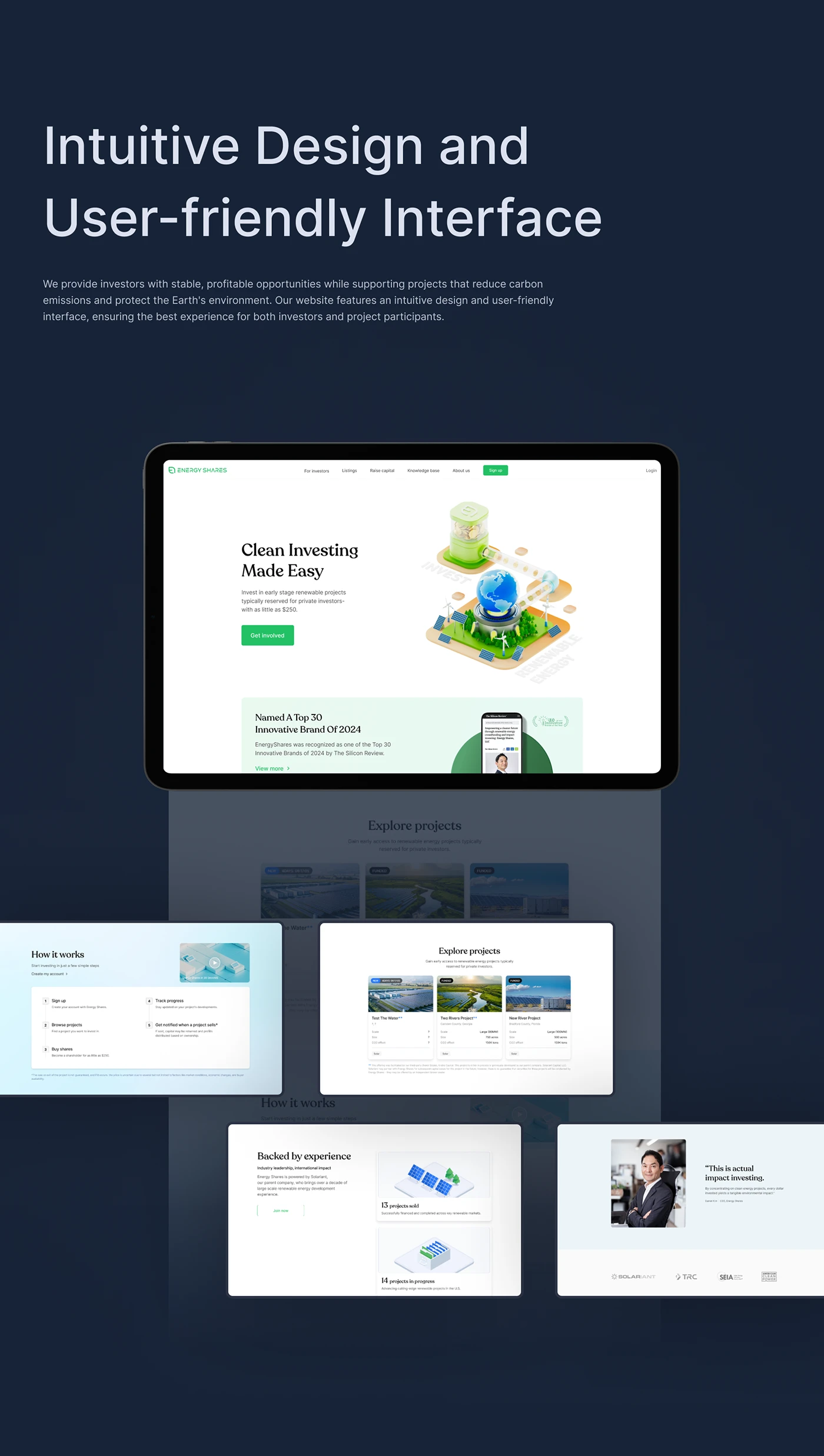 EnergyShares US Website Design 프로젝트 이미지 10