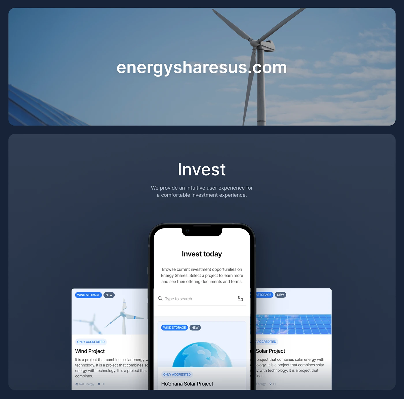 EnergyShares US Website Design 프로젝트 이미지 11
